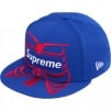 Supreme Bones Box Logo New Era (SS25) - Royal