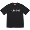 Supreme Capital S S Top (SS25) - Black