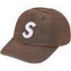 Supreme Cordura Denim S Logo 6-Panel (SS25) - Brown