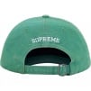 Supreme Cordura Denim S Logo 6-Panel (SS25) - Green