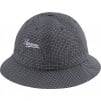 Supreme Cordura Plaid Bell Hat (SS25) - Black