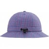 Supreme Cordura Plaid Bell Hat (SS25) - Blue