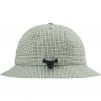 Supreme Cordura Plaid Bell Hat (SS25) - Olive