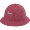 Supreme Cordura Plaid Bell Hat (SS25) - Red