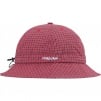 Supreme Cordura Plaid Bell Hat (SS25) - Red