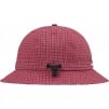 Supreme Cordura Plaid Bell Hat (SS25) - Red