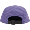 Supreme Cordura Plaid Camp Cap (SS25) - Blue