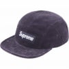 Supreme Corduroy Camp Cap (SS25) - Navy