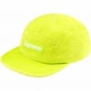 Supreme Corduroy Camp Cap (SS25) - Neon Yellow