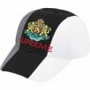 Supreme Crest 6-Panel (SS25) - Black