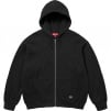 Supreme Hooded Zip Up Thermal (SS25) - Black