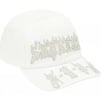 Supreme Leather Appliqué 6-Panel (SS25) - White