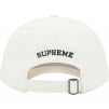 Supreme Leather Appliqué 6-Panel (SS25) - White