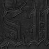 Supreme Leather Appliqué Zip Up Hooded Sweatshirt (SS25) - Black