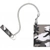 Supreme Leather Chain Wallet (SS25) - Snow Camo