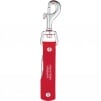 Supreme Leather Clip Knife (SS25) - Red