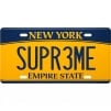 Supreme License Plate (SS25) - Multicolor