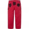 Supreme Old English Canvas Double Knee Painter Pant (SS25) - Red