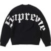 Supreme Old English Printed Sweater (SS25) - Black