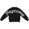 Supreme Old English Printed Sweater (SS25) - Black