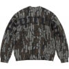 Supreme Old English Printed Sweater (SS25) - Mossy Oak® Trebark® Camo
