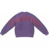 Supreme Old English Printed Sweater (SS25) - Purple