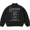 Supreme Old English Track Jacket (SS25) - Black