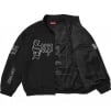 Supreme Old English Track Jacket (SS25) - Black