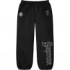 Supreme Old English Track Pant (SS25) - Black