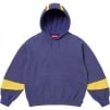 Supreme Paneled Hooded Sweatshirt (SS25) - Washed Navy