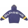 Supreme Paneled Hooded Sweatshirt (SS25) - Washed Navy