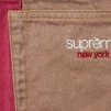 Supreme Paneled Stripe Baggy Jean (SS25) - Red