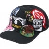 Supreme Patches 6-Panel (SS25) - Black
