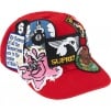 Supreme Patches 6-Panel (SS25) - Red