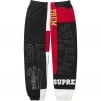 Supreme Patchwork Sweatpant (SS25) - Black