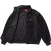 Supreme Patchwork Velour Track Jacket (SS25) - Black