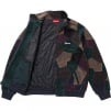 Supreme Patchwork Velour Track Jacket (SS25) - Dark Navy