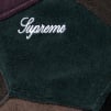 Supreme Patchwork Velour Track Jacket (SS25) - Dark Navy