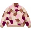 Supreme Patchwork Velour Track Jacket (SS25) - Tan