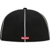 Supreme Piping Script Logo New Era (SS25) - Black