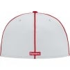 Supreme Piping Script Logo New Era (SS25) - Grey