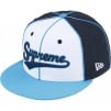 Supreme Piping Script Logo New Era (SS25) - Navy