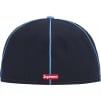 Supreme Piping Script Logo New Era (SS25) - Navy