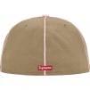 Supreme Piping Script Logo New Era (SS25) - Tan