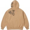 Supreme Pitbulls Embroidered Hooded Sweatshirt (SS25) - Light Tan
