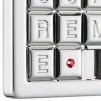 Supreme Puzzle Keychain (SS25) - Silver