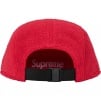 Supreme Reversible Terry Camp Cap (SS25) - Red
