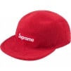 Supreme Reversible Terry Camp Cap (SS25) - Red