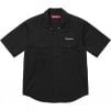 Supreme Rhinestone Pin Up S S Work Shirt (SS25) - Black