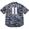 Supreme S Logo Baseball Henley (SS25) - Digi Camo